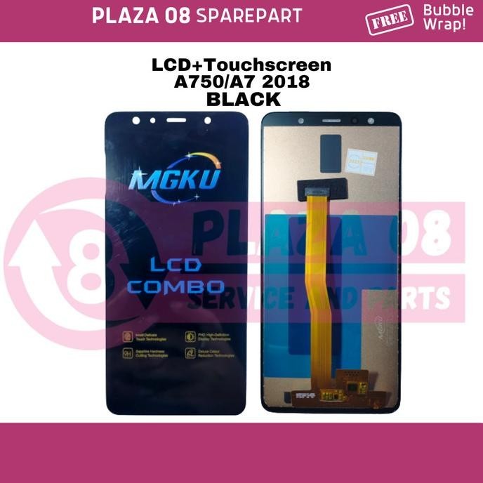 Ready Lcd+Touchscreen Samsung A750/A7 2018 Mgku  Sparepart Hp