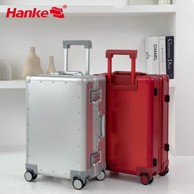 Hanke Koper Full Aluminium Kabin & Bagasi HK001 Koper Kabin Anti Gores