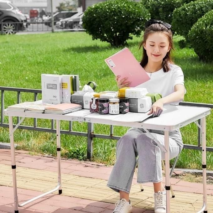 MEJA LIPAT PORTABLE MEJA KURSI LIPAT MEJA PIKNIK
