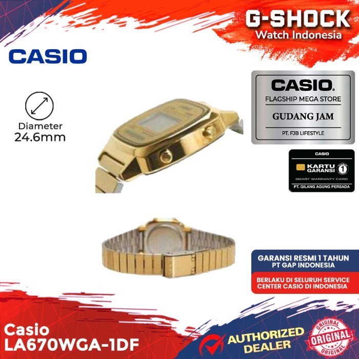 Casio General La670Wga-1Df La670Wga La670