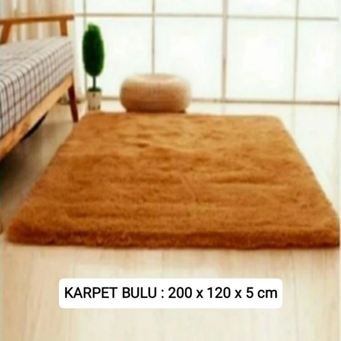 KARPET BULU RASFUR, 120 X 200 CM