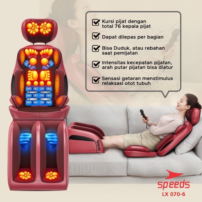 Kursi Pijat Elektrik Kursi Pijat Mobile Alat Pijat Elektrik 070-5