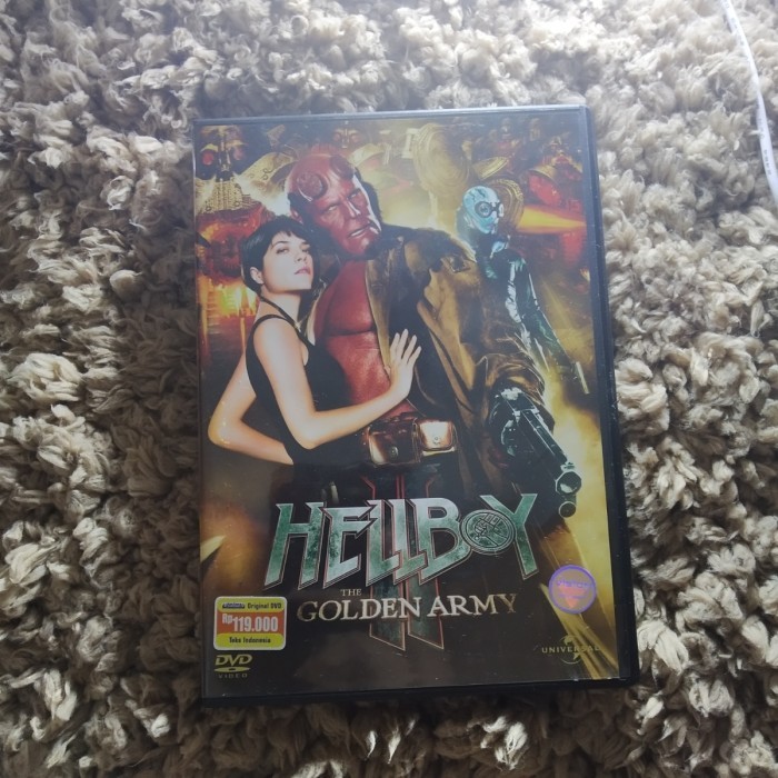 Hellboy The Golden Army DVD Original BEKAS