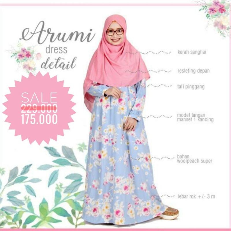 Gamis / Dress ARUMI 229K