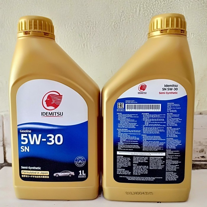 OLI MOBIL IDEMITSU SN 5W30 5W-30 5-30 5/30 5W/30 SS KEMASAN 1 LITER
