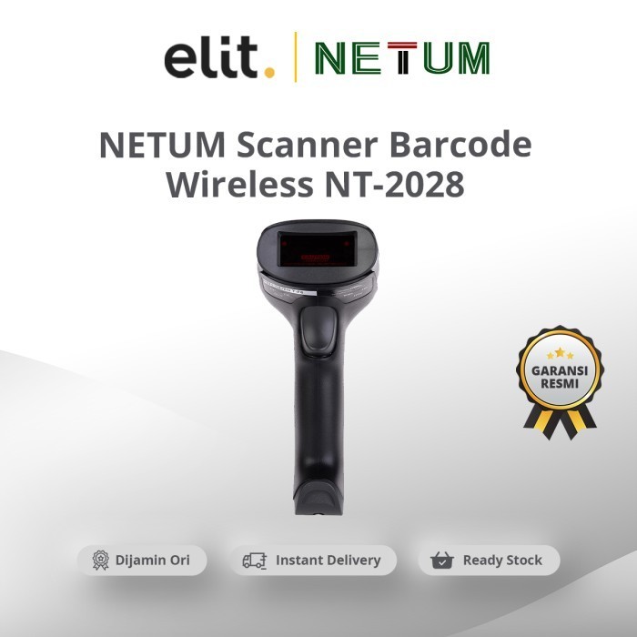 Netum Scanner Barcode Wireless Nt-2028 Termurah Terlaris Promo