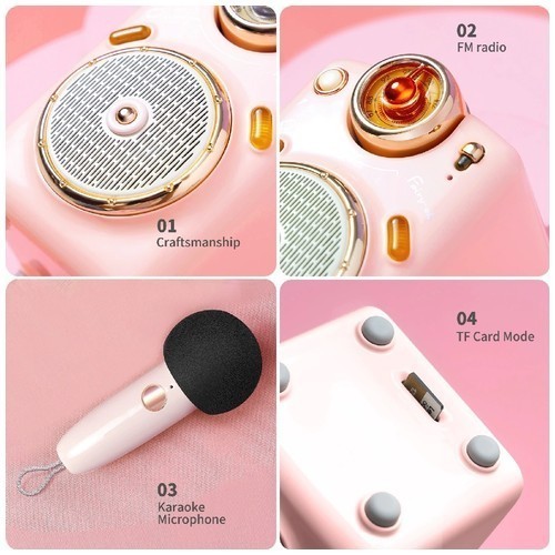 Divoom Fairy-Ok - Portable Bluetooth Speaker With Microphone Karaoke