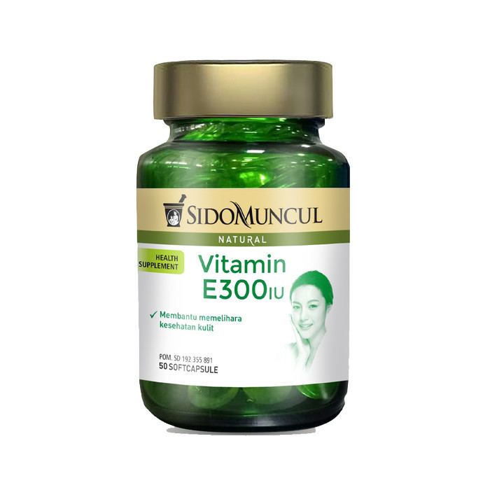 Sido Muncul Coq10 Coenzyme Q10 + Vitamin E 300 Iu Soft Capsule