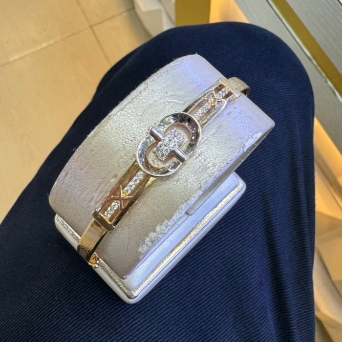 Gelang Emas 750 Gelang Emas Putih Emas Asli