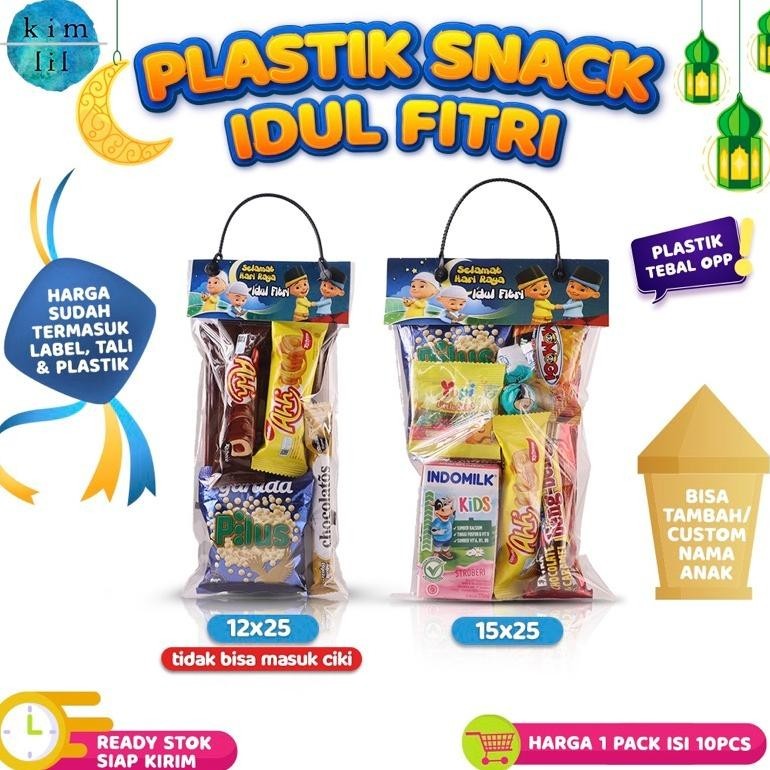 

New Arrival Plastik Snack Lebaran/Idul Fitri/Natal-Hampers Mini Lebaran- Angpao Snack Lebaran Harga Discount