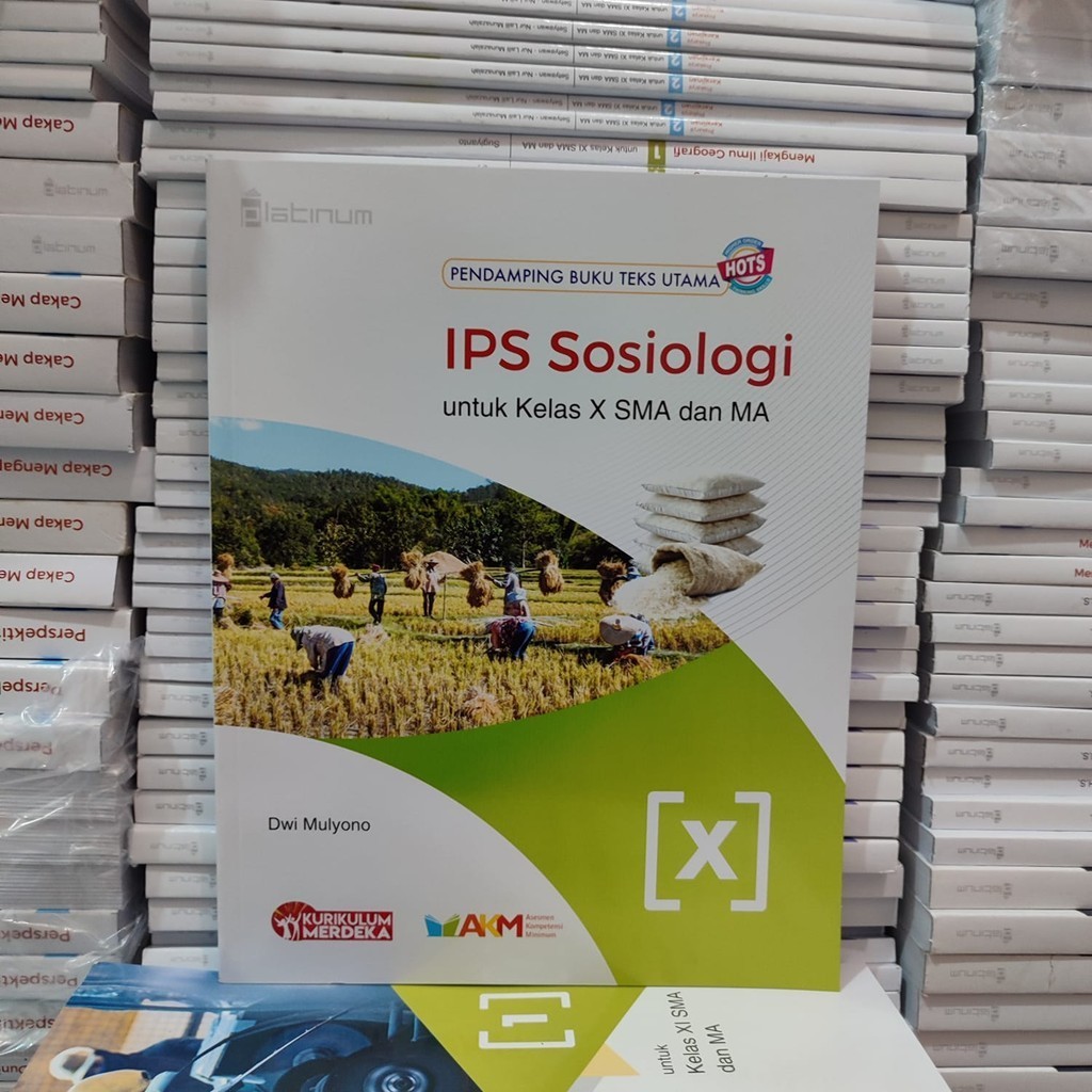 Buku IPS Sosiologi Kelas 10 SMA Kurikulum Merdeka Platinum