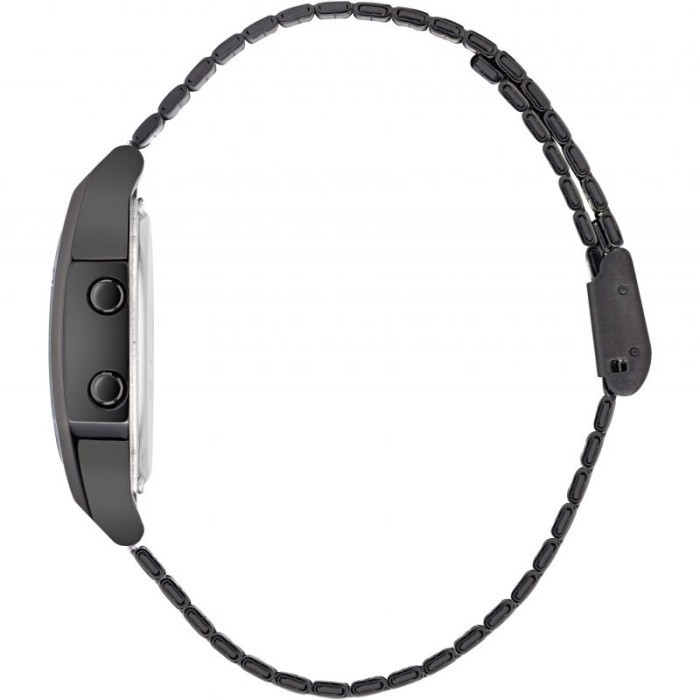 Adidas Original Aost22073 Digital Two Jam Tangan Unisex Black Vintage