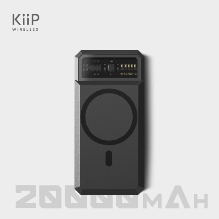 Kiip Wireless Powerbank Magnetic Fast Charging 20W Tc Pd 20000Mah Ew55