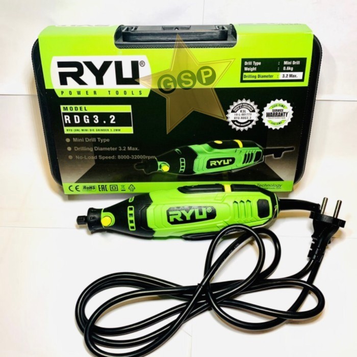 HARGA DISC - RYU Mesin Gerinda Mini / Mini Die Grinder Ryu Rdg 3.2 Tuner Mini