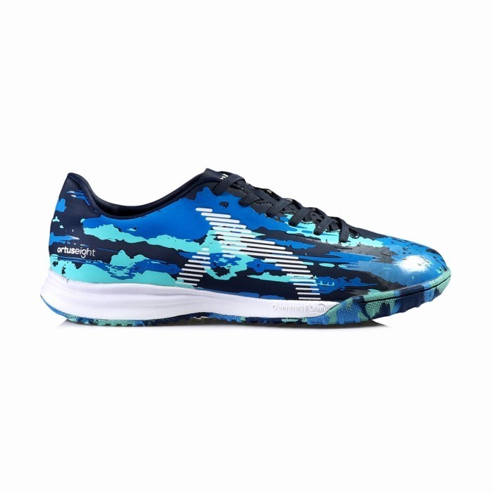 Sepatu Futsal Ortuseight Catalyst Griffin In - Navy/Cyan/White