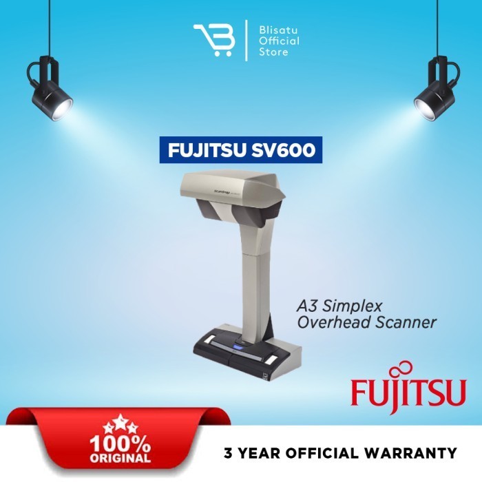 Fujitsu Sv600 A3 Scanner