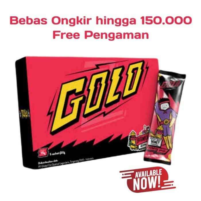 GOLO - SUPLEMEN GINSENG VITALITAS STAMINA PRIA