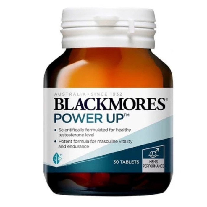 BLACKMORES POWER UP TESTOTERON BOOSTER 30 TABS