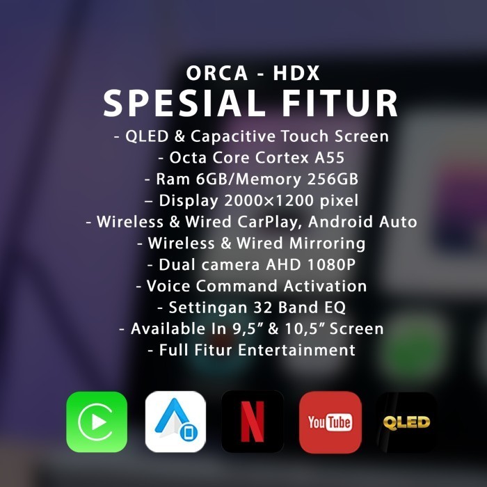 Orca Adr-9988 Hdx Series Head Unit Android Universal