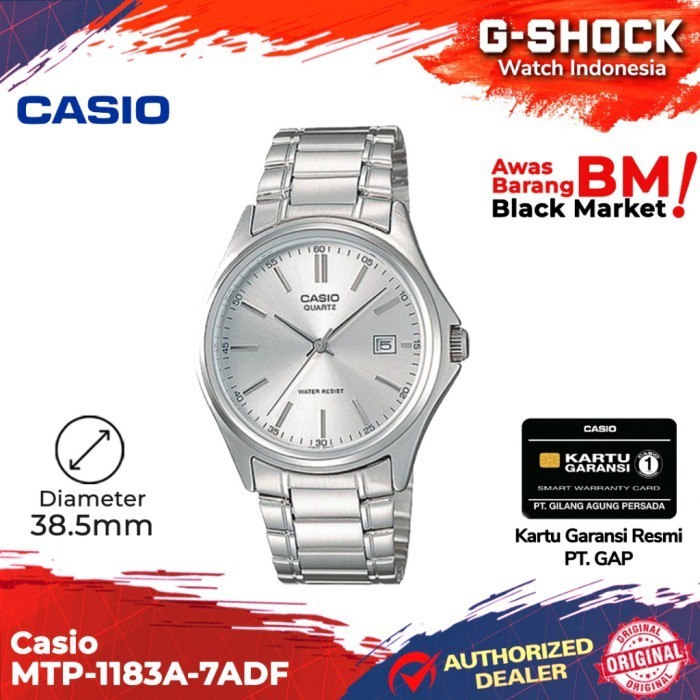 Casio General Mtp-1183A-7Adf Mtp-1183A Mtp-1183 Mtp1183A Mtp 1183A Termurah Terlaris Promo