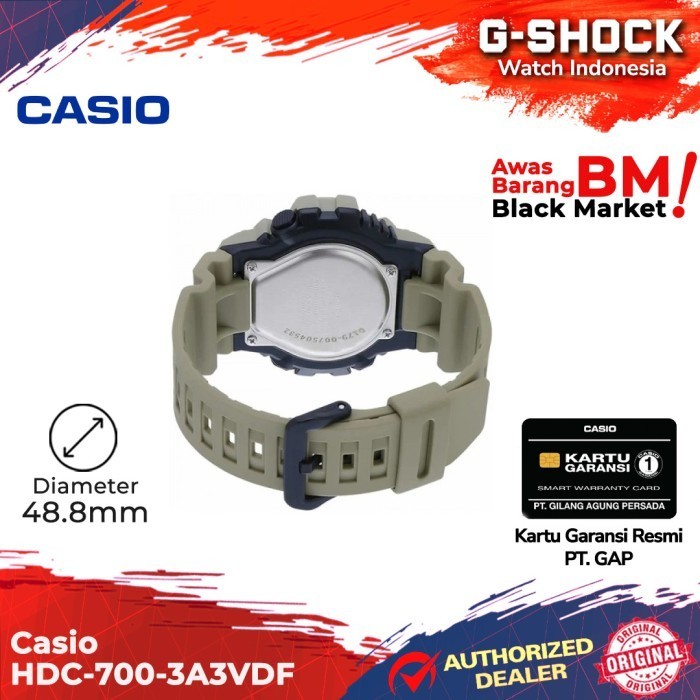 Casio General Hdc-700-3A3Vdf Hdc-700-3A Hdc700 Hdc 700 Termurah Terlaris Promo
