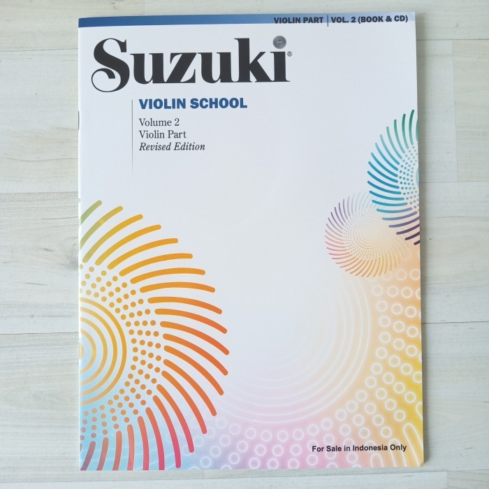 

Buku Biola Suzuki Violin School Volume 2 - Violin Part + Cd