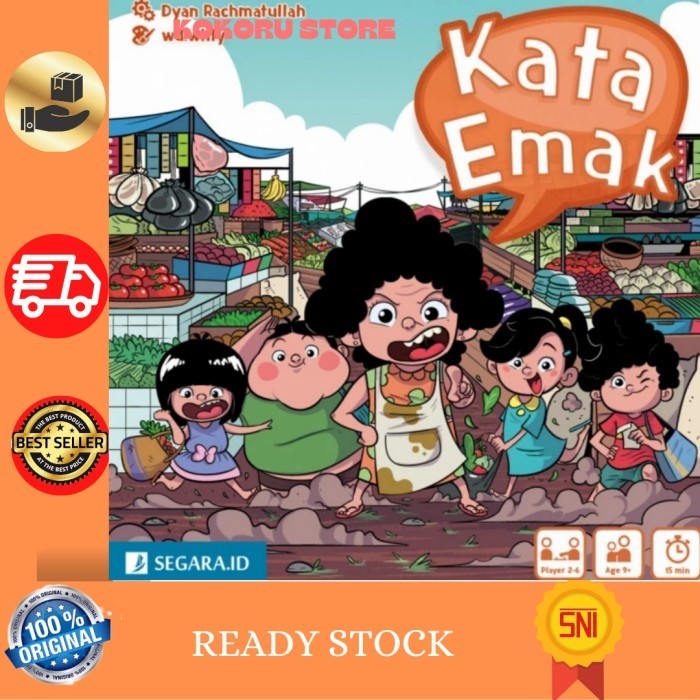 

Kokoru-Permainan Kata Emak Board Game