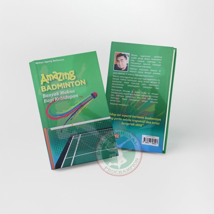 

Buku Amazing Badminton "Banyak Makna Bagi Kehidupan" Original
