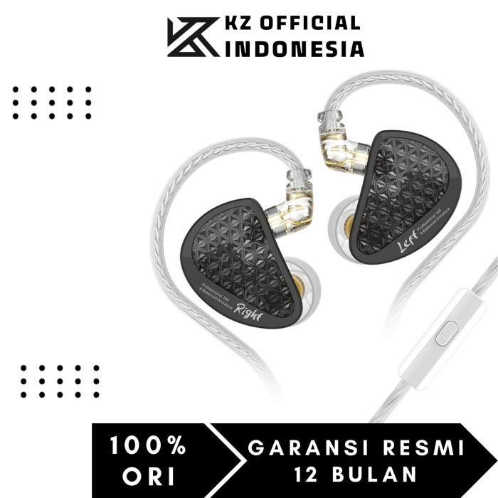Kz As16 Pro Metal In Ear Earphone 8 Ba With Mic