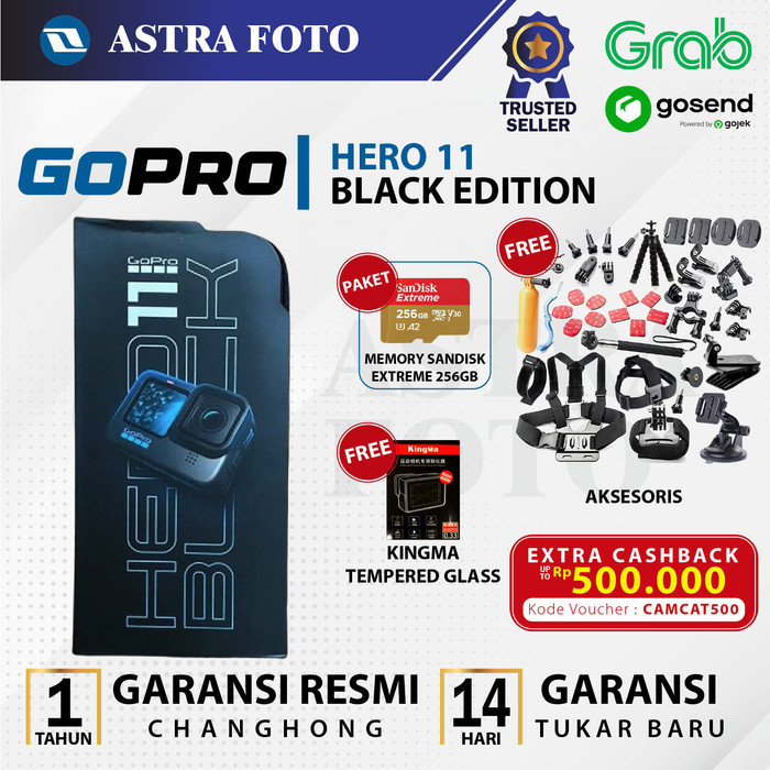 Gopro Hero 11 Black Gopro Hero11 Go Pro Action Camera Go Pro Original Termurah Terlaris Promo
