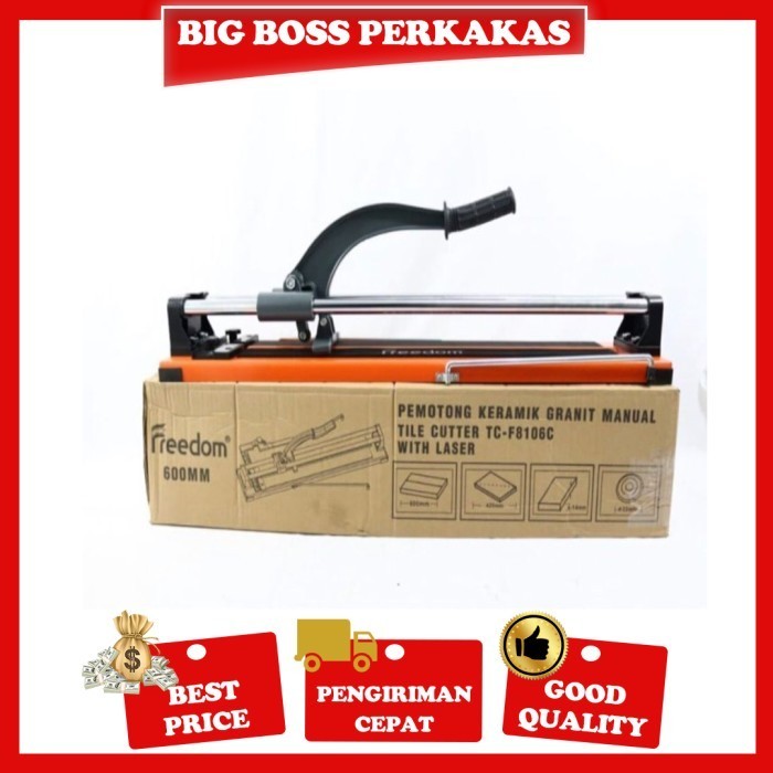 Manual Tile Cutter / Alat Potong Keramik Granit Manual 600Mm Termurah Terlaris Promo