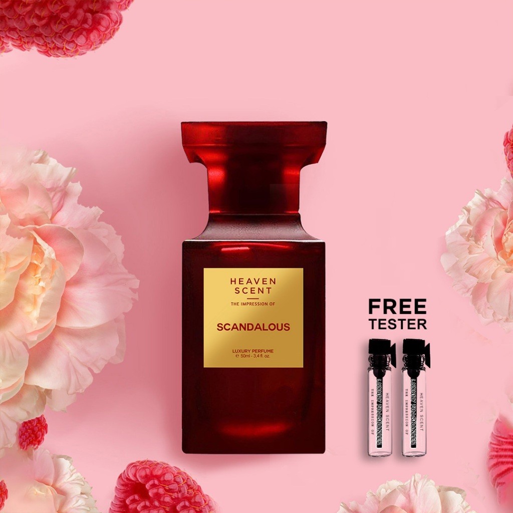[BEST DEAL] Heaven Scent Parfum Scandalous 50ml - Parfum Wanita EDP