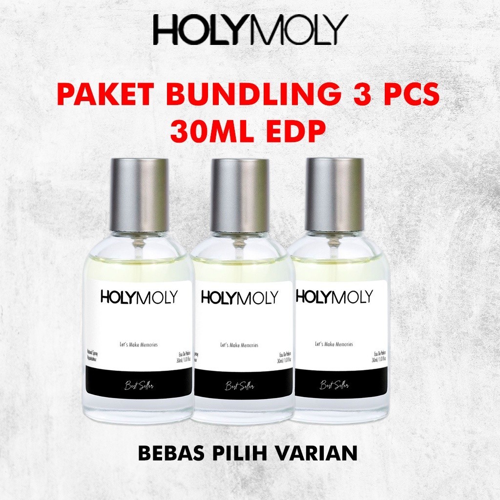 [BEST DEAL] Holymoly Parfum Paket Bundling 3 PCS