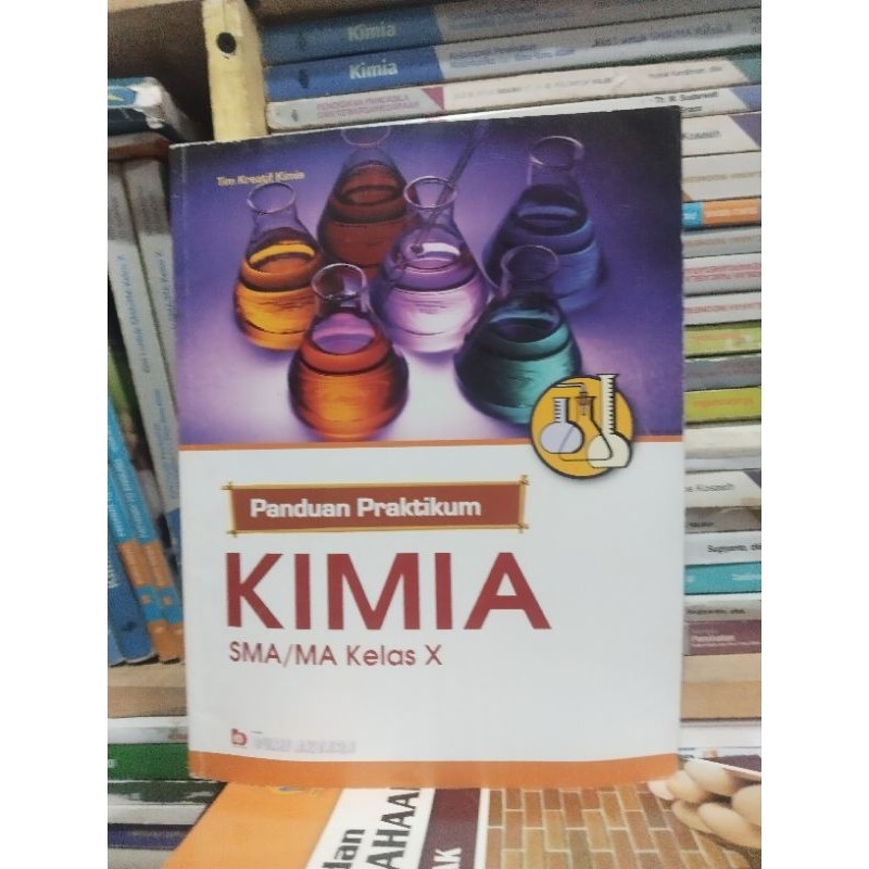 buku panduan praktikum kimia kelas 10/X/1, 11/XI/2 sma/ma bumi aksara