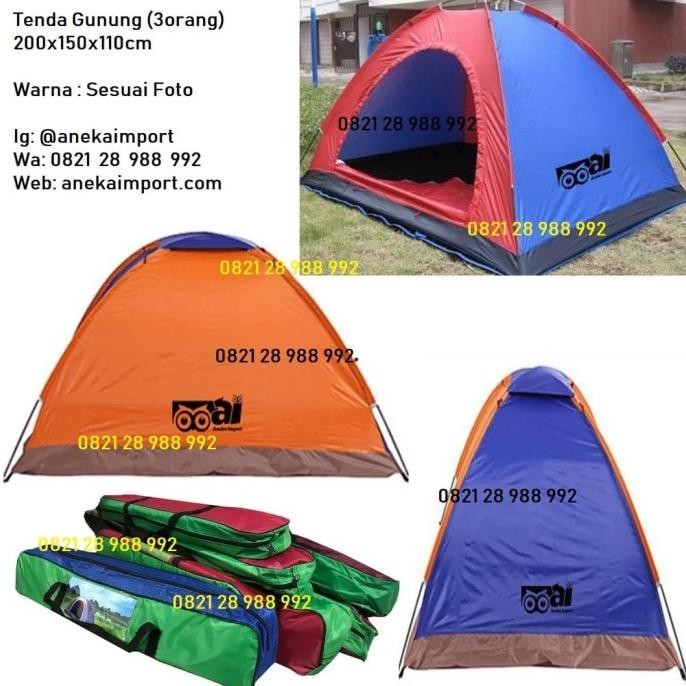 Tenda Camping, Tenda Outdoor, Tenda Hiking, Tenda Kemah, Tenda Lipat