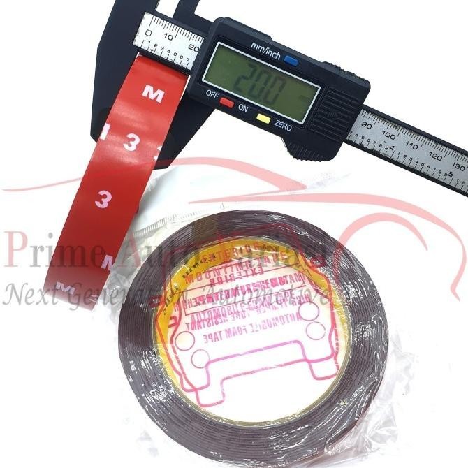 

New!!!! Double Tape Vhb Model 3M 20Mm X 4.2M - Double Tape 3M Merah