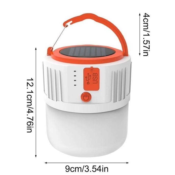 Senter Lampu GANTUNG TENAGA SURYA / LAMPU TENDA Solar Charge Camping
