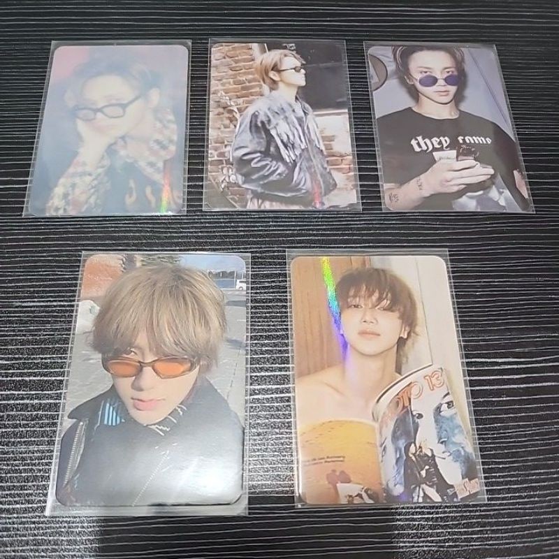 SUPER JUNIOR YESUNG SENSORY FLOWS BENEFIT PHOTOCARD OFFICIAL