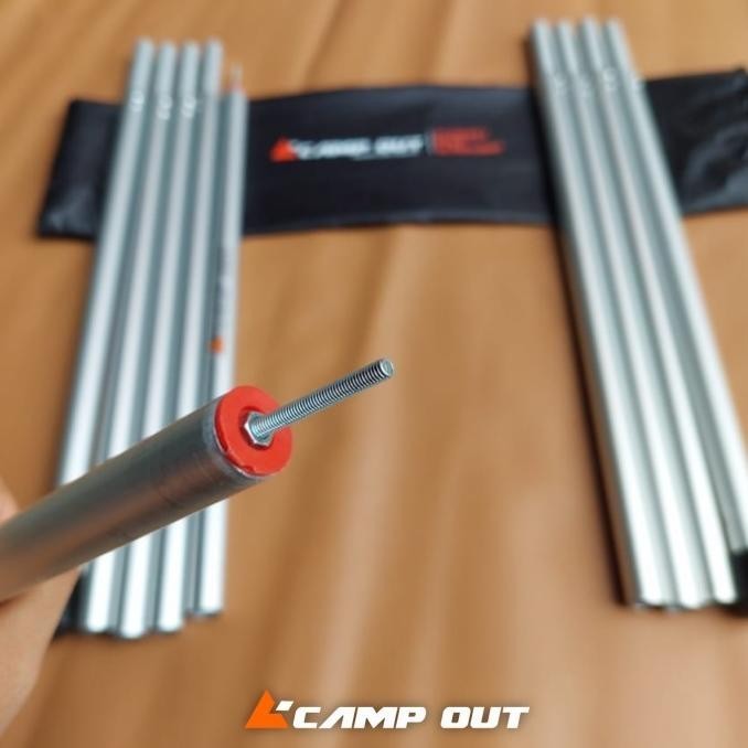 Tiang Flysheet Alumunium - Tiang Tenda Camping - Tiang Flysheet