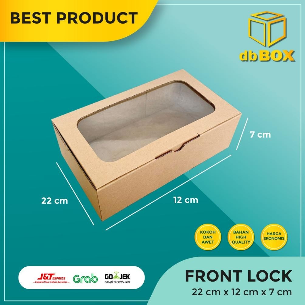 

NEW (10Pcs) BOX MIKA 22x12x7 kardus die cut, untuk kue hampers gift box MIKA MIKA TERLARIS