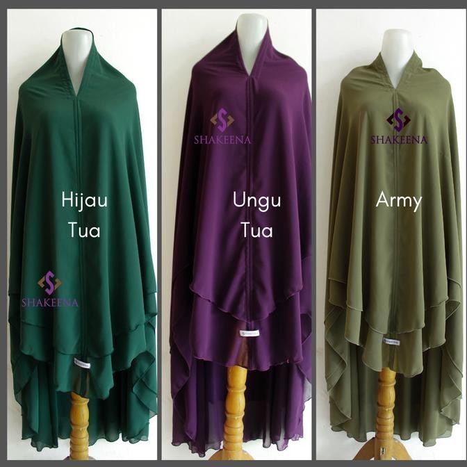 Khimar Ceruti Jumbo/Jilbab Ceruti/ Jumbo Ceruti Premium