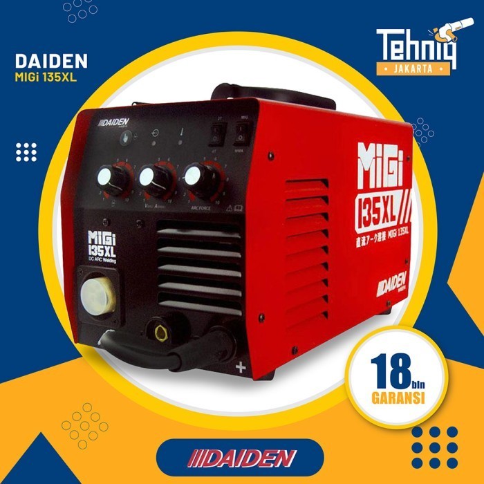 Mesin Las Daiden Migi 135 Xl Inverter Welding Machine Termurah Terlaris Promo
