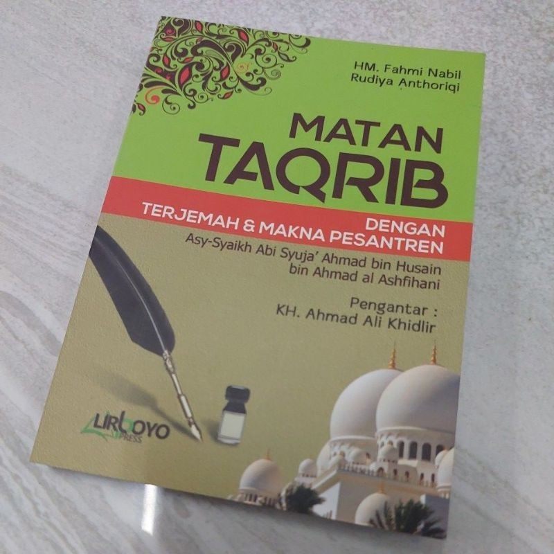 Terjemah Kitab Matan Taqrib + makna pesantren/ 3 bahasa