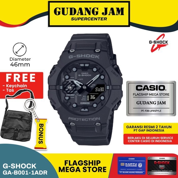 Gshock Ga-B001-1Adr Ga-B001 Gab001 Garansi Resmi 2 Tahun