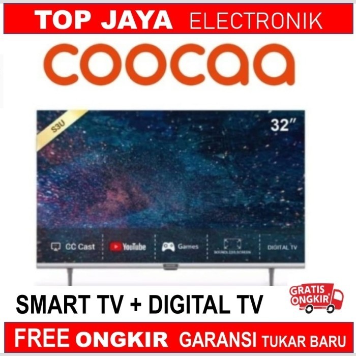 Led Tv Coocaa 32Inc Smart Tv New Series