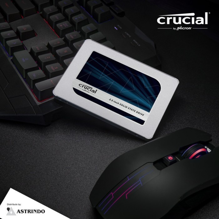 Ssd Crucial Mx500 250Gb 500Gb 1Tb 2Tb 4Tb - Ssd Sata 2.5 Inch Termurah Terlaris Promo