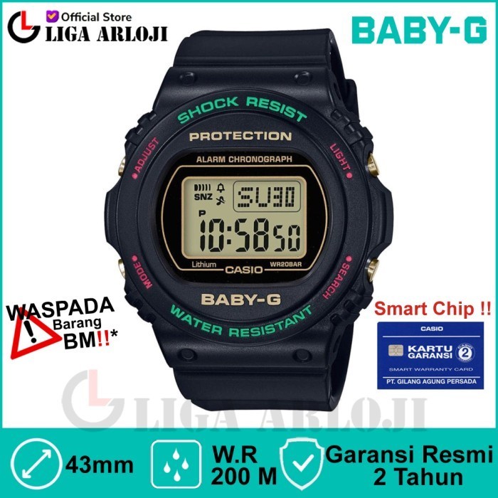 Casio Baby-G Bgd-570Th-1Dr - Jam Tangan Wanita Digital Babyg Bgd570