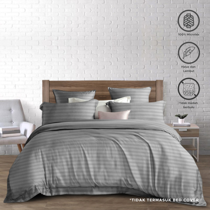 Tomomi - Bedsheet Set / Sprei Set Microtex Dobby Kintaro