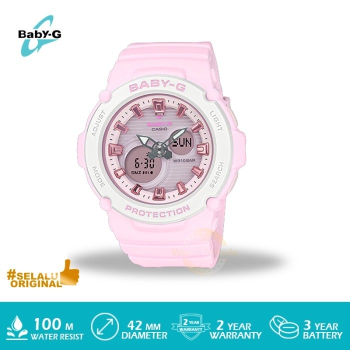 Casio Baby-G Bga-270-4Adr/Bga-270-4Adr/Bga-270 Original Murah