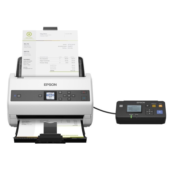Scanner Epson Workforce Ds-870 A4 Duplex Sheet-Fed Document Ds870